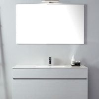 Mueble de lavabo con espejo con led incorporado