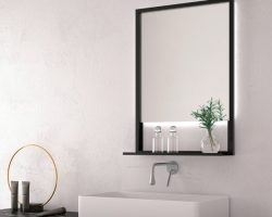 Los mejores espejos de baño con repisa y luz